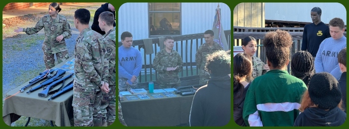 JROTC show other students what it has to offer. 