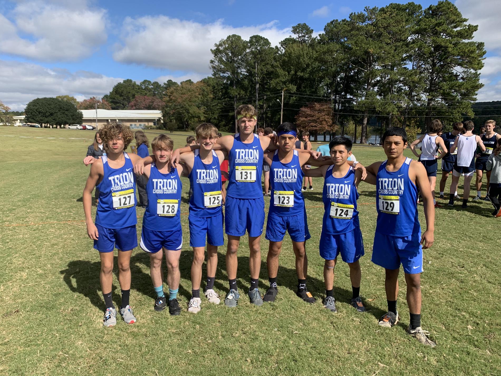 THS Cross Country at Region