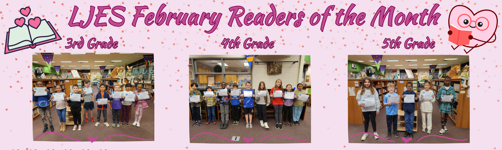 February Readers of the Month