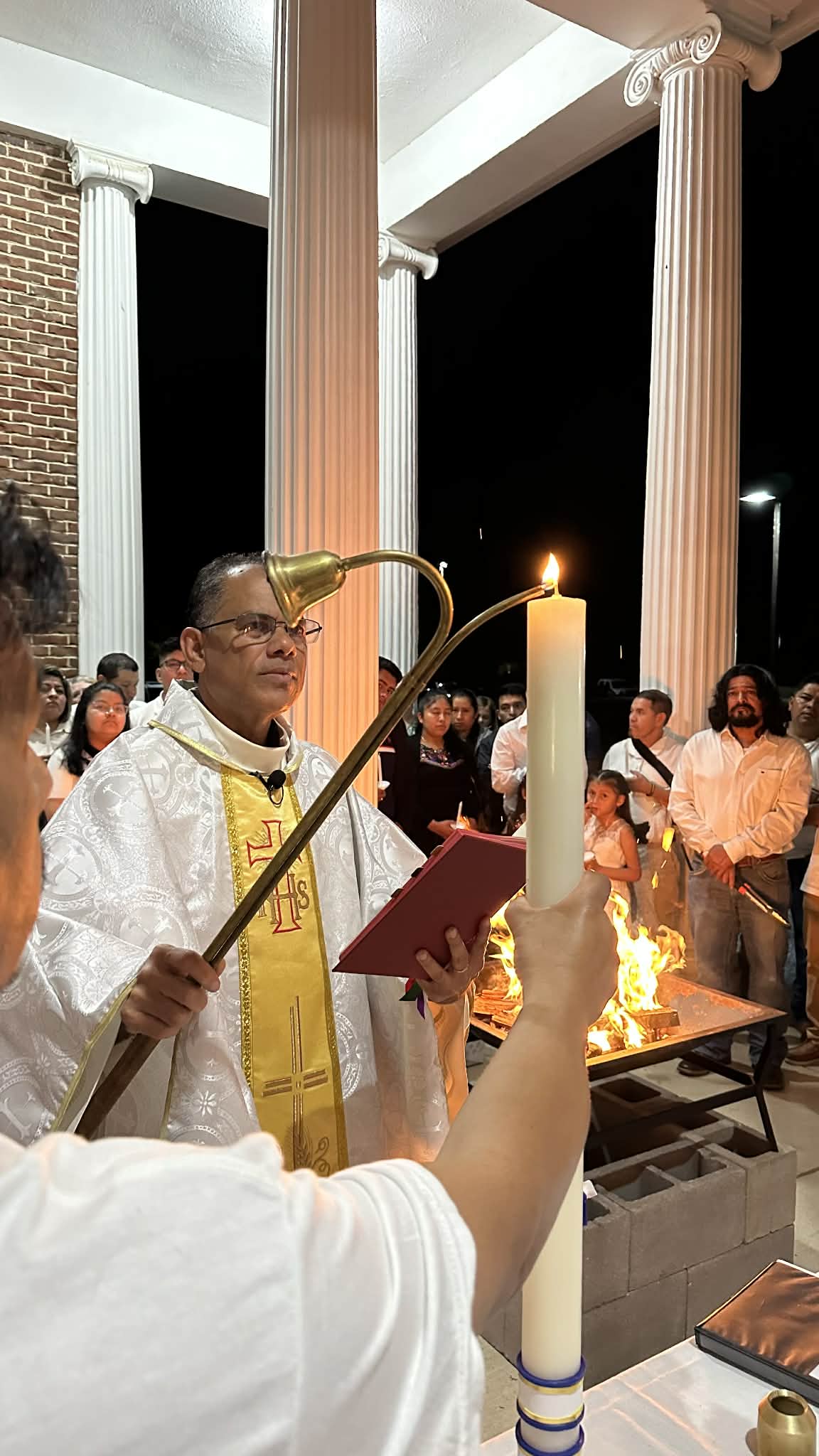 Lighting of Paschal Candle