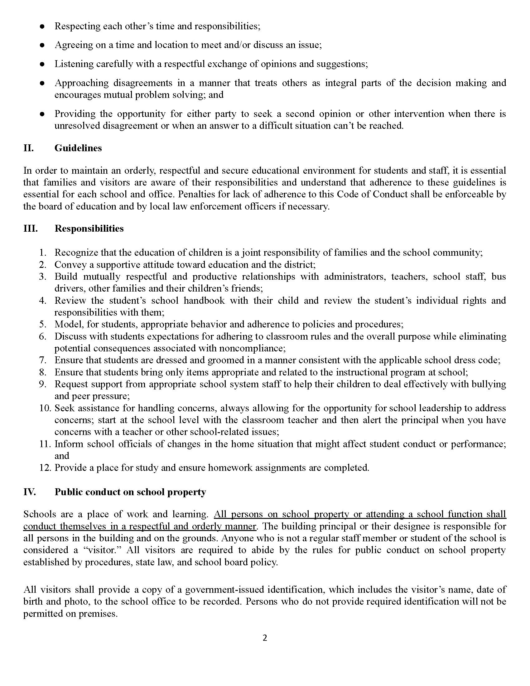 TN Code of Conduct Page 2