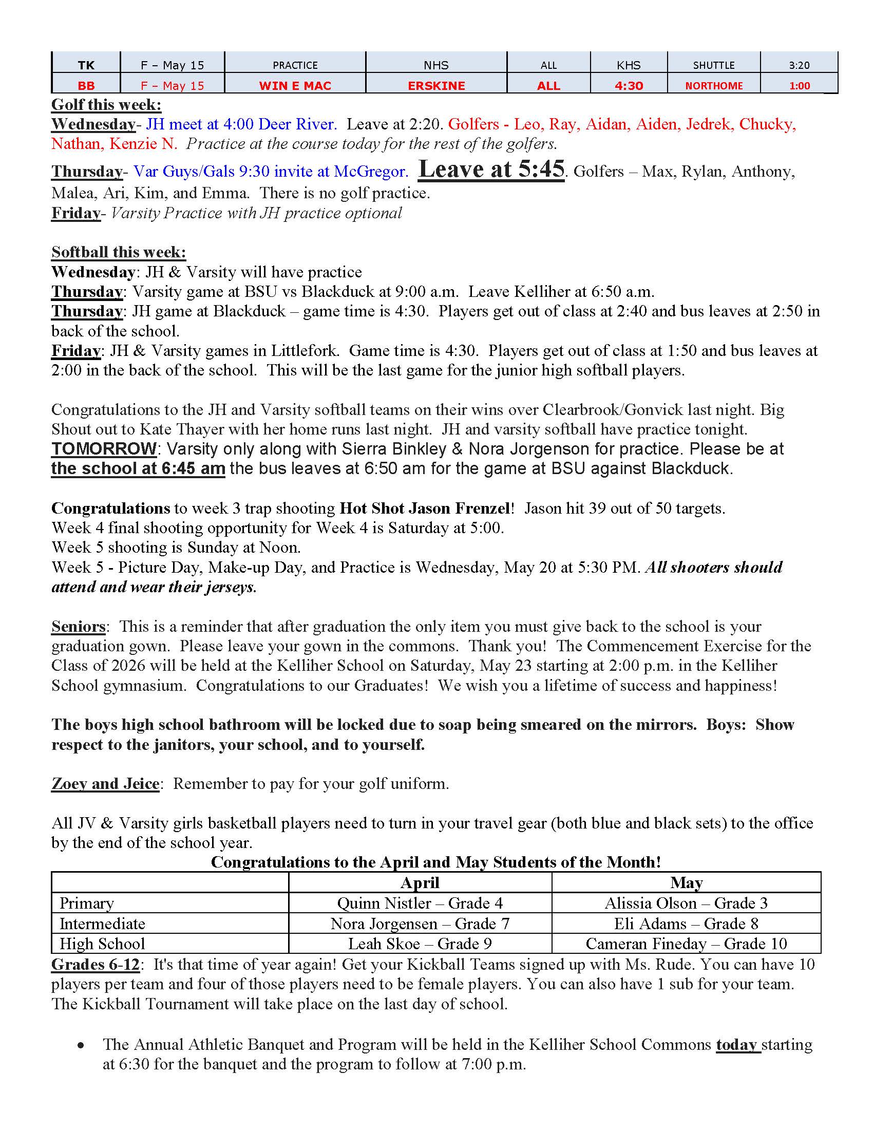 bulletin