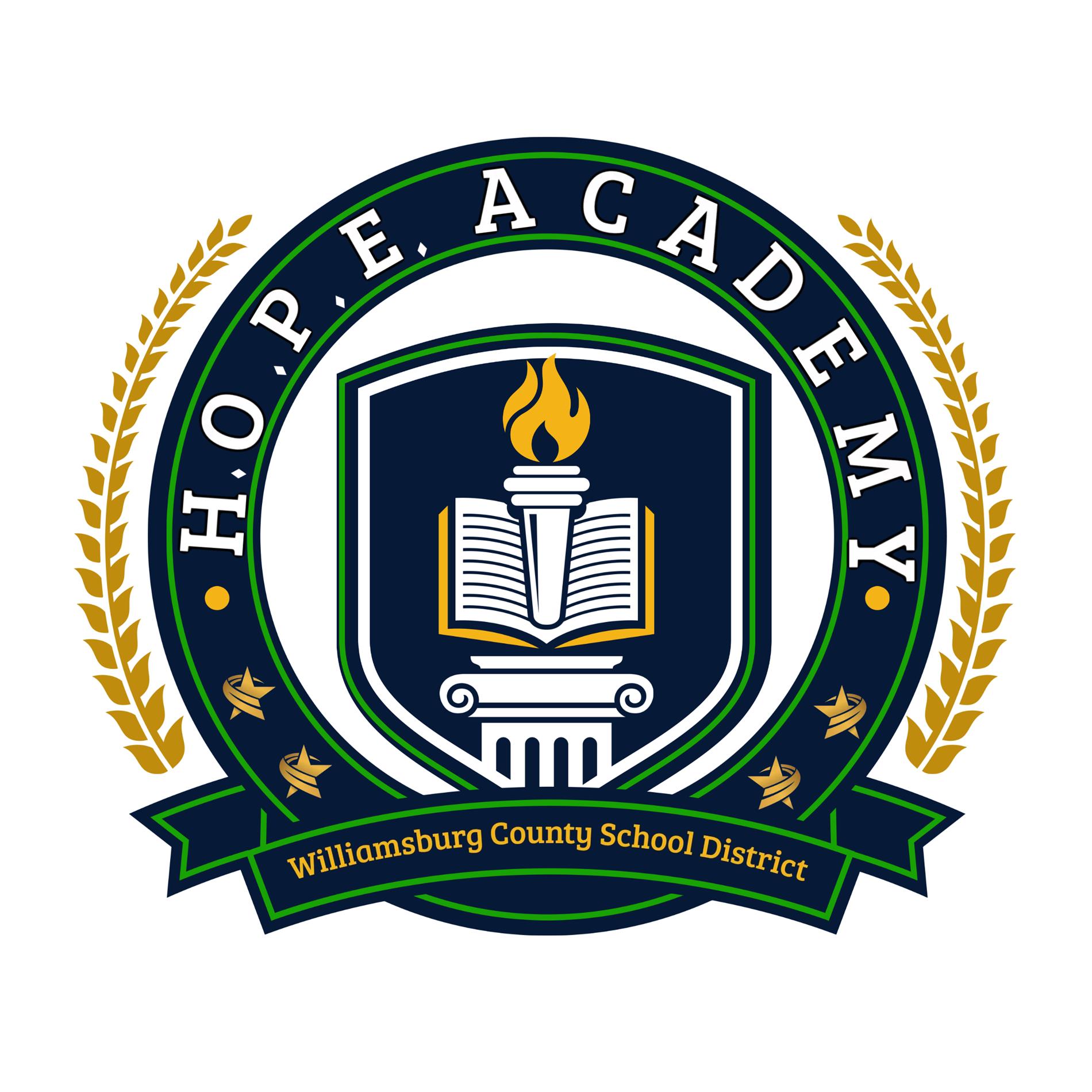 Williamsburg County School District H.O.P.E Academy school logo