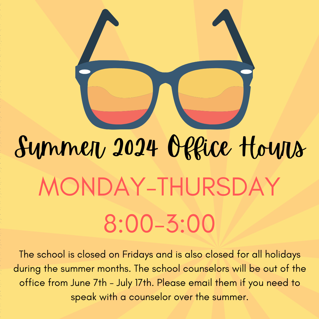 IHS Summer Office Hours