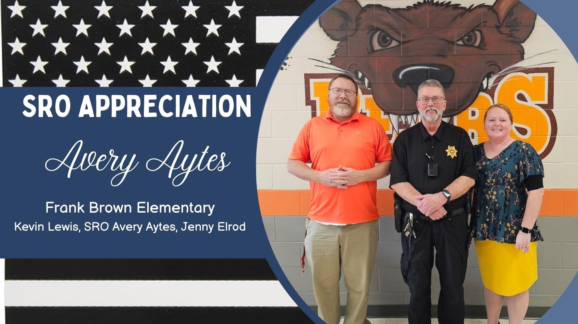 SRO Appreciation - Brown