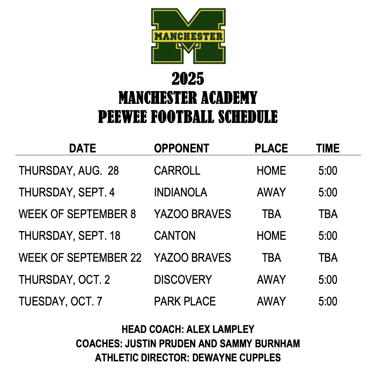 Pee Wee Football 