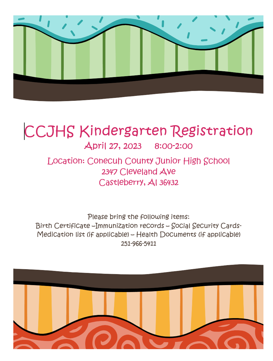 K-5 Registration