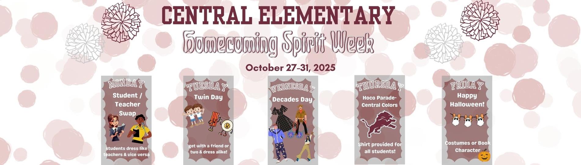 Homecoming dress up days