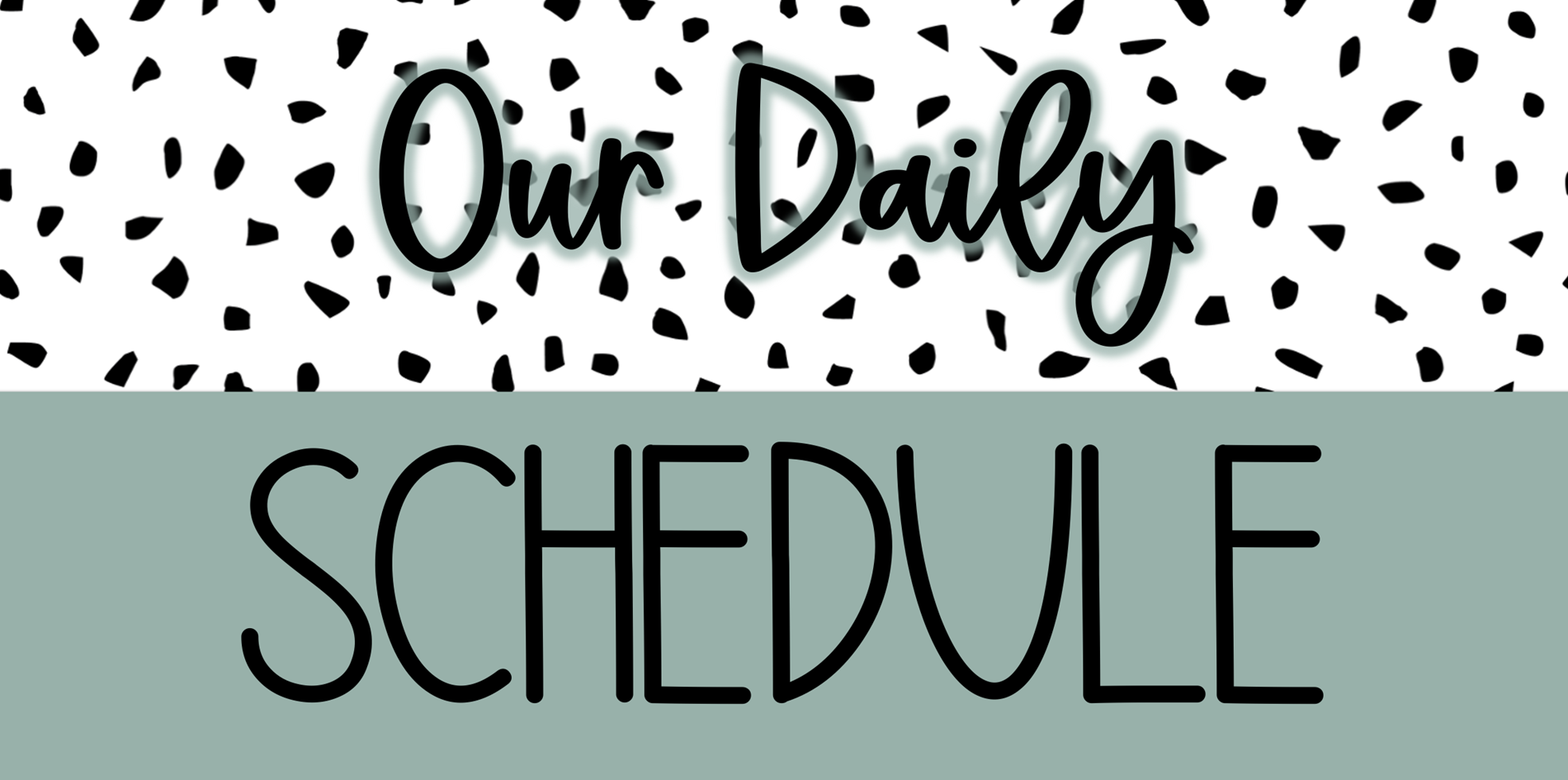 daily schedule