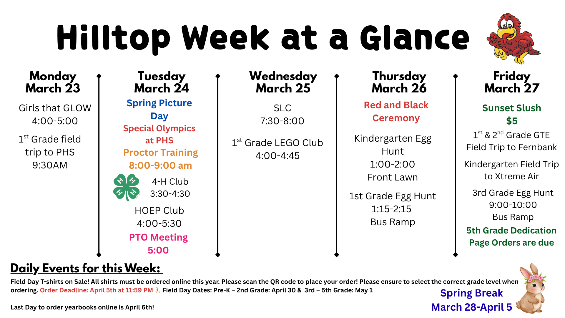 Week at a Glance