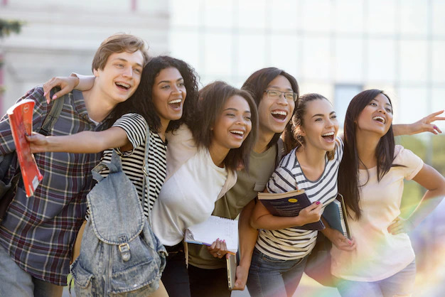 Multi Enthic Happy Kids Outside Multi Enthic Happy Kids Outside