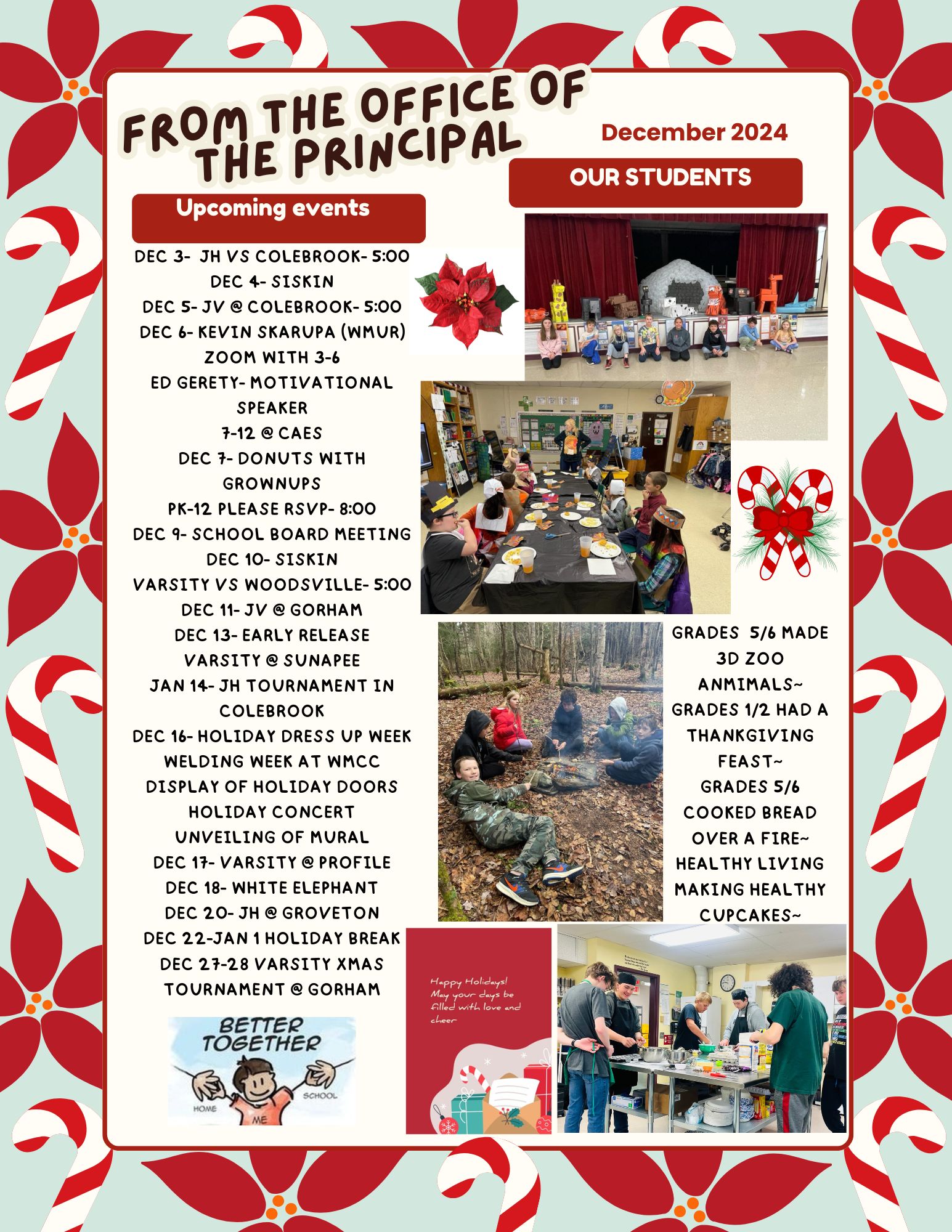 December parent newsletter