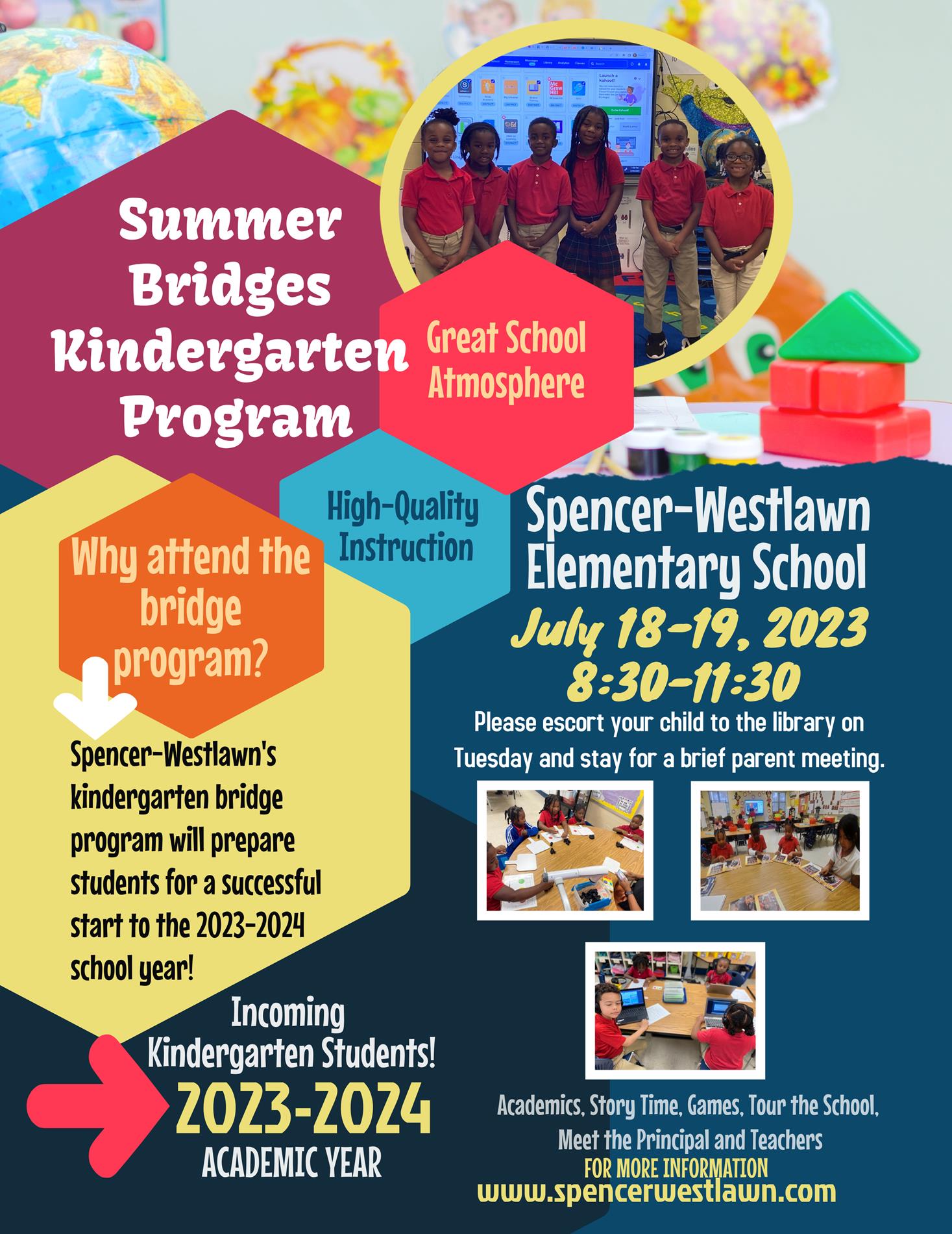 Kindergarten Summer Bridges Program