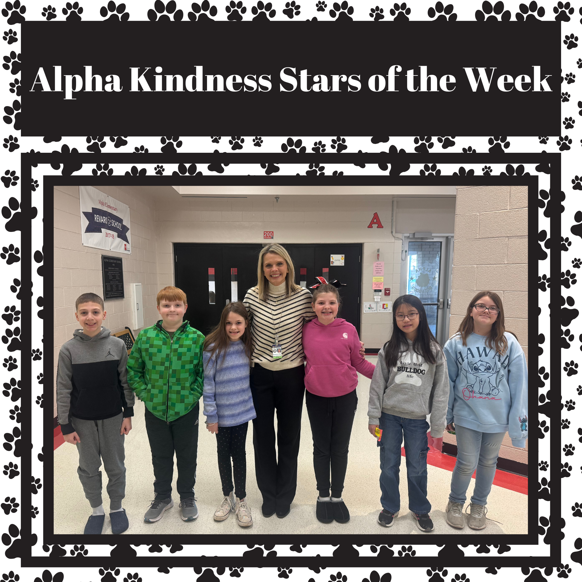 Alpha Kindness Stars of the Weeks