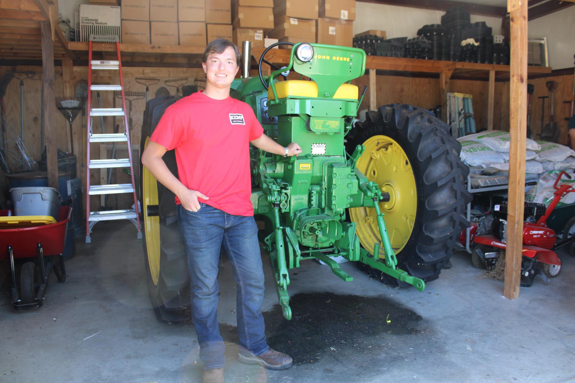 Chase Skipper Earns 3rd Place in Tractor Competition