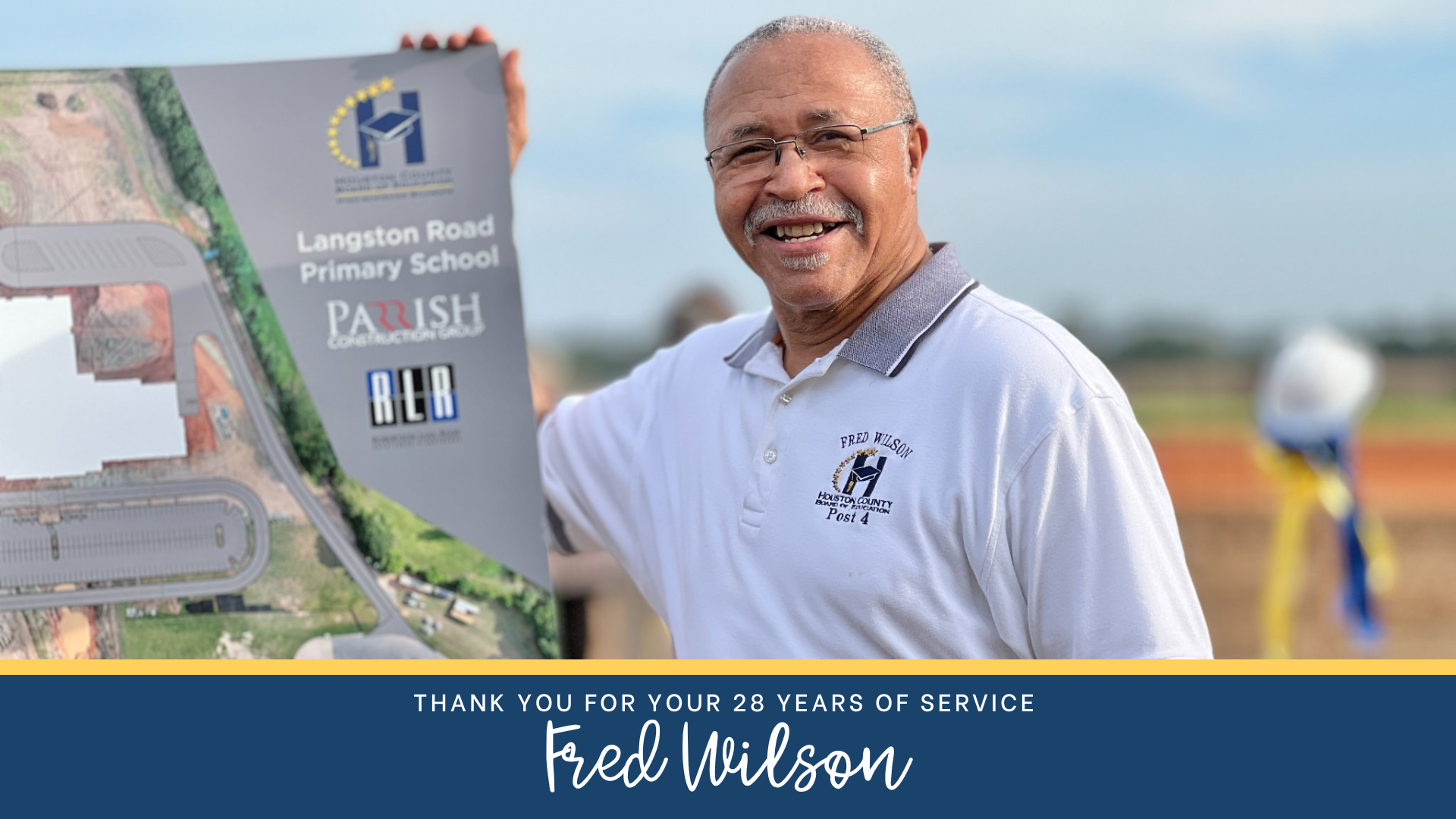Chairman Fred Wilson - 28 years of Service