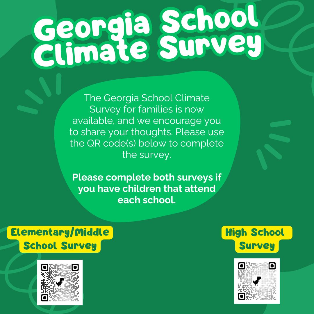 Georgia School Climate Survey Flyer