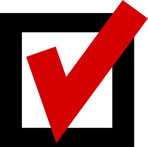 red checkmark inside box click here to vote