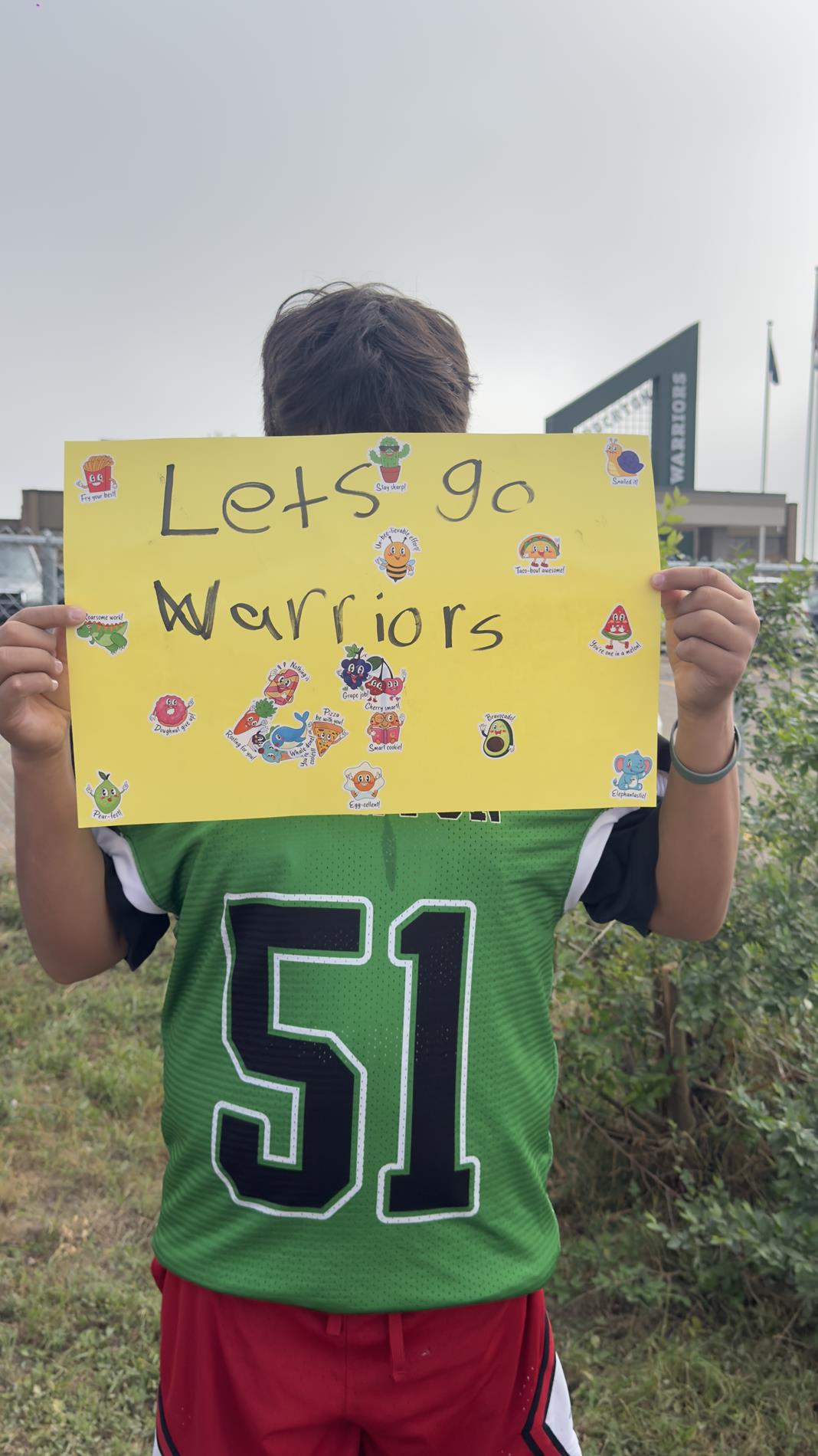 Let's go, Warriors!