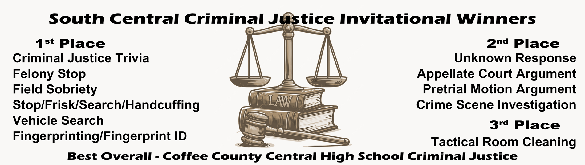 Criminal Justice Winners