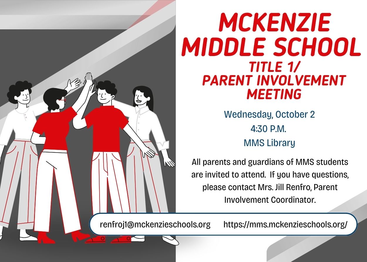 Title 1/Parent Involvement meeting