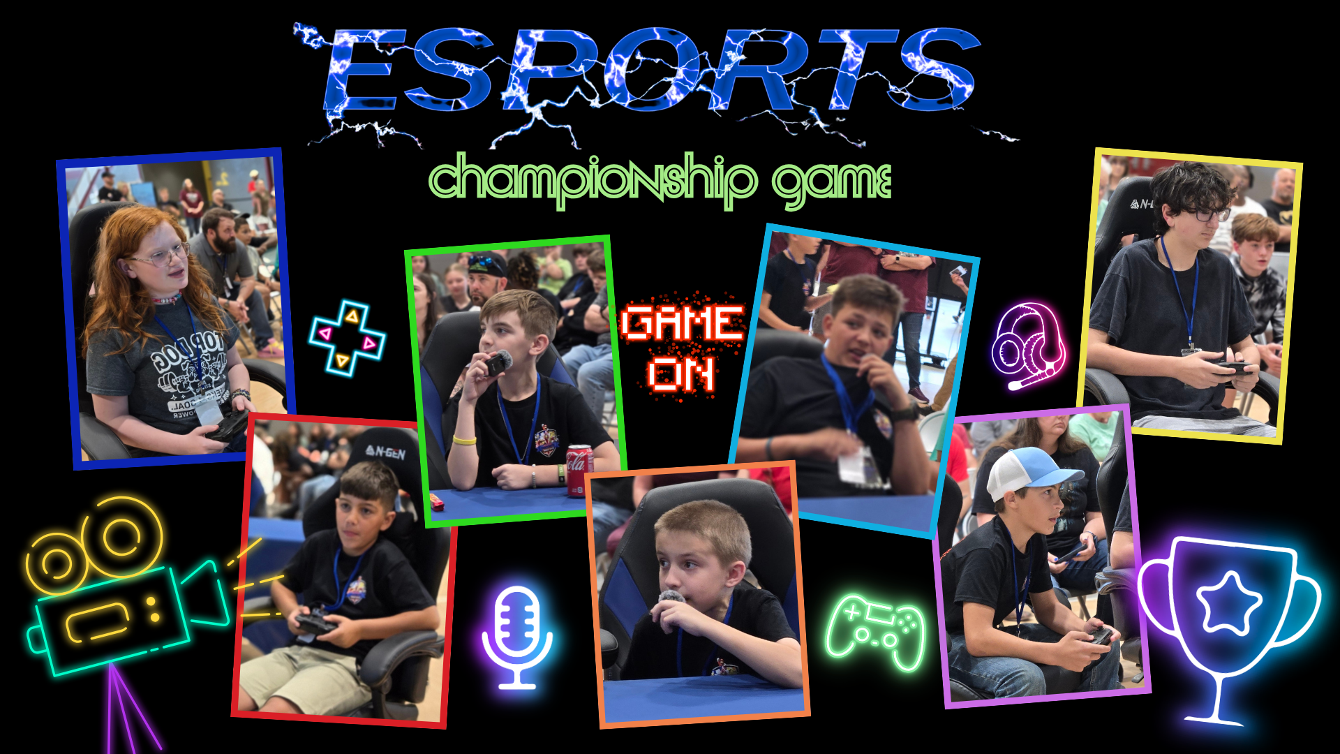 Area students participated in the JDP ESPORTS Showcase championship game on Saturday, April 25, 2026.