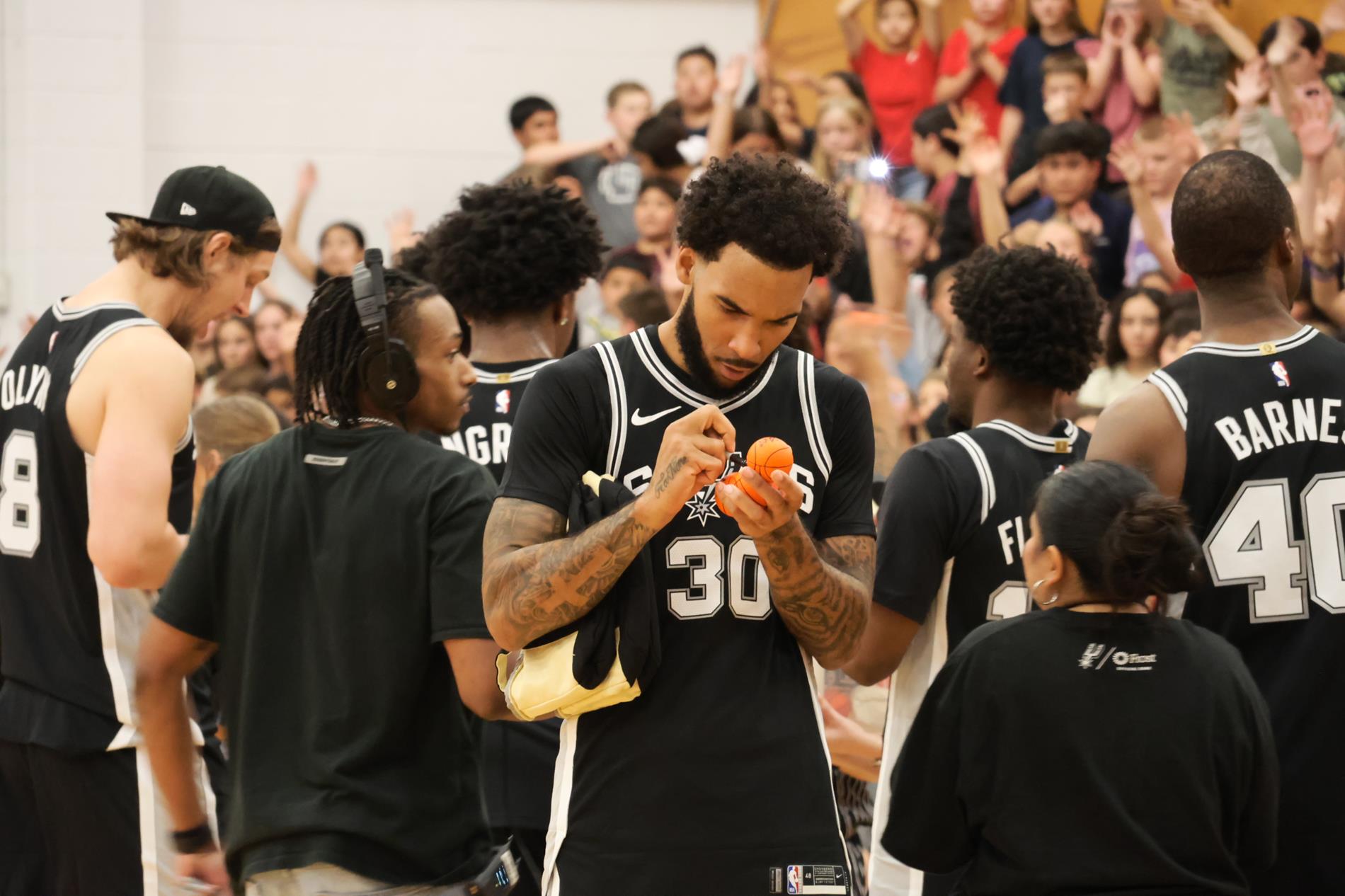 SA Spurs Julian Champagnie