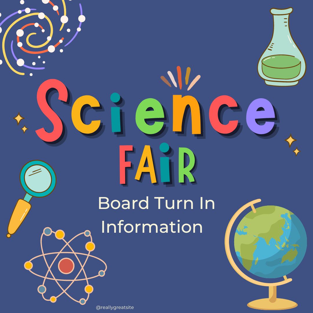 science fair turn in