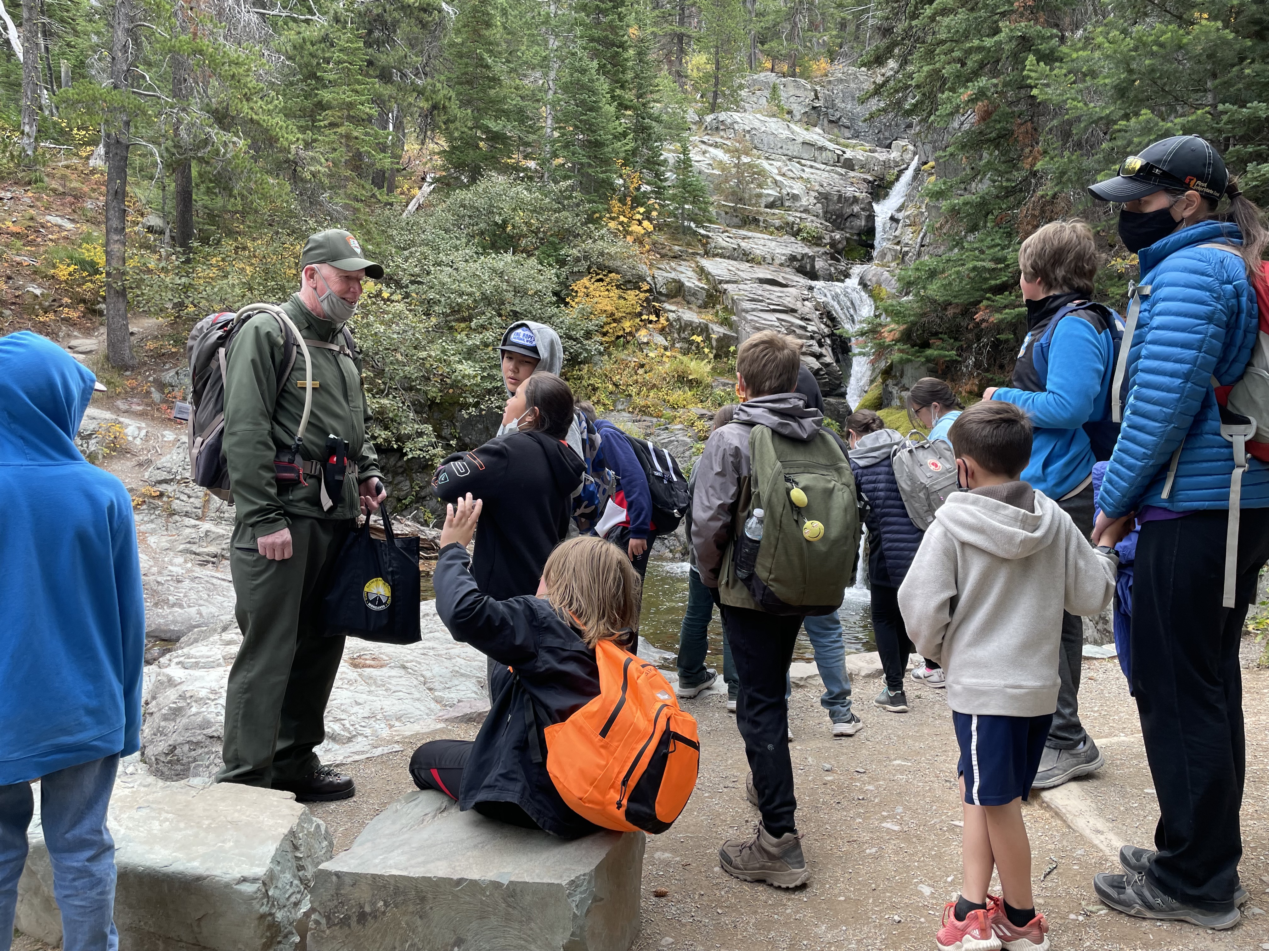 Students Participate in Ranger Talk