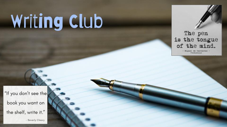 Writing Club Writing Club