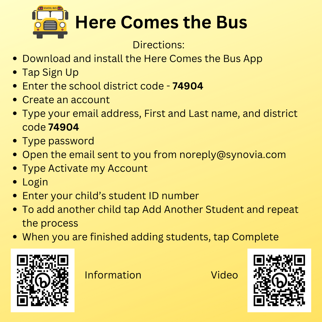 Here Comes the Bus info