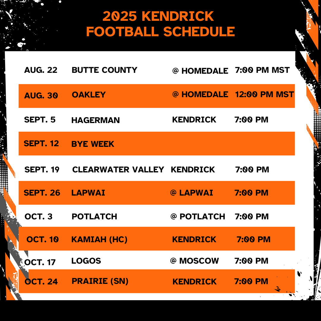 2025 Football Schedule