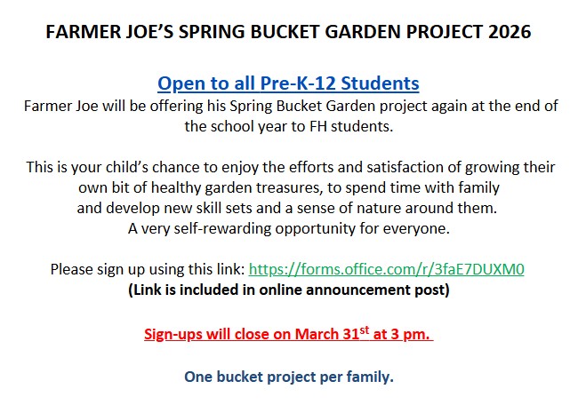 flyer farmer joe buckets