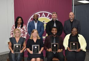 Teachers of the Year with Principals