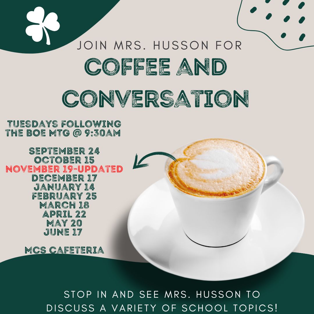 Coffee and Conversation - Minerva Central School District