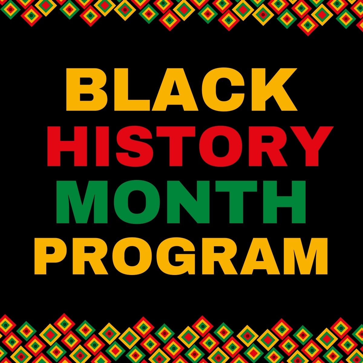 Black History Month Program