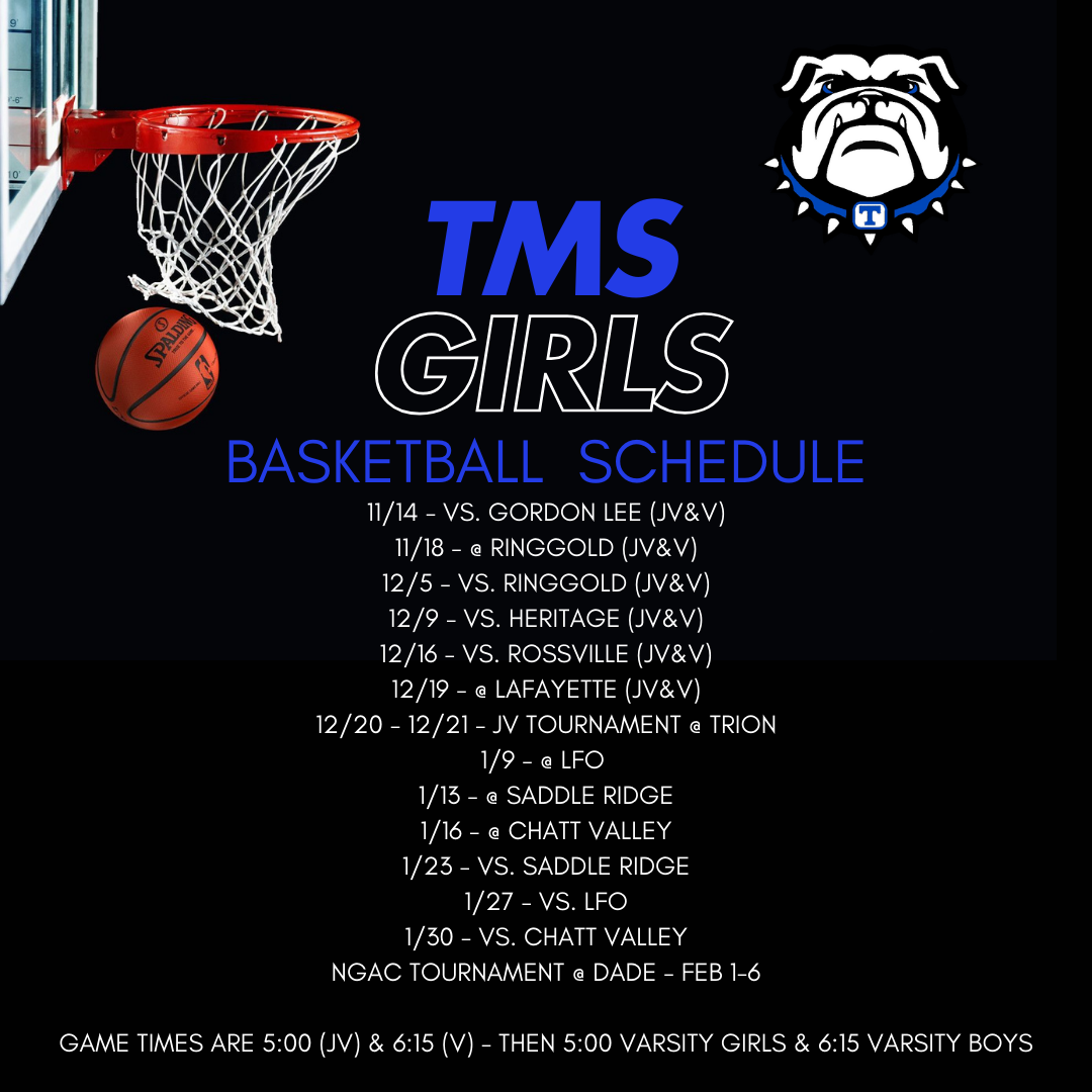 24-25 Girls Basketball Schedule