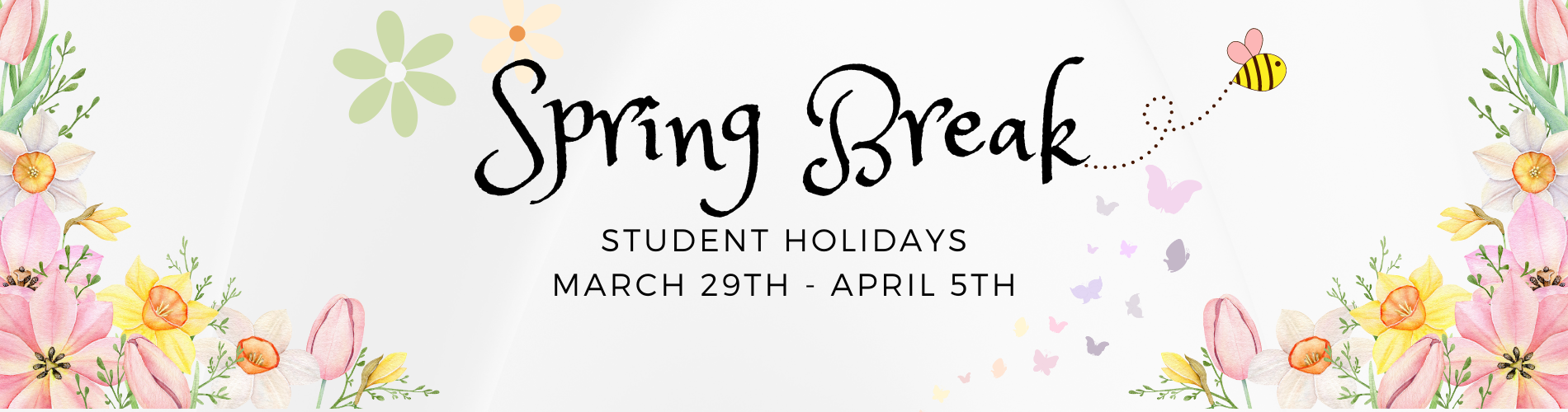 Student Holidays-Spring Break