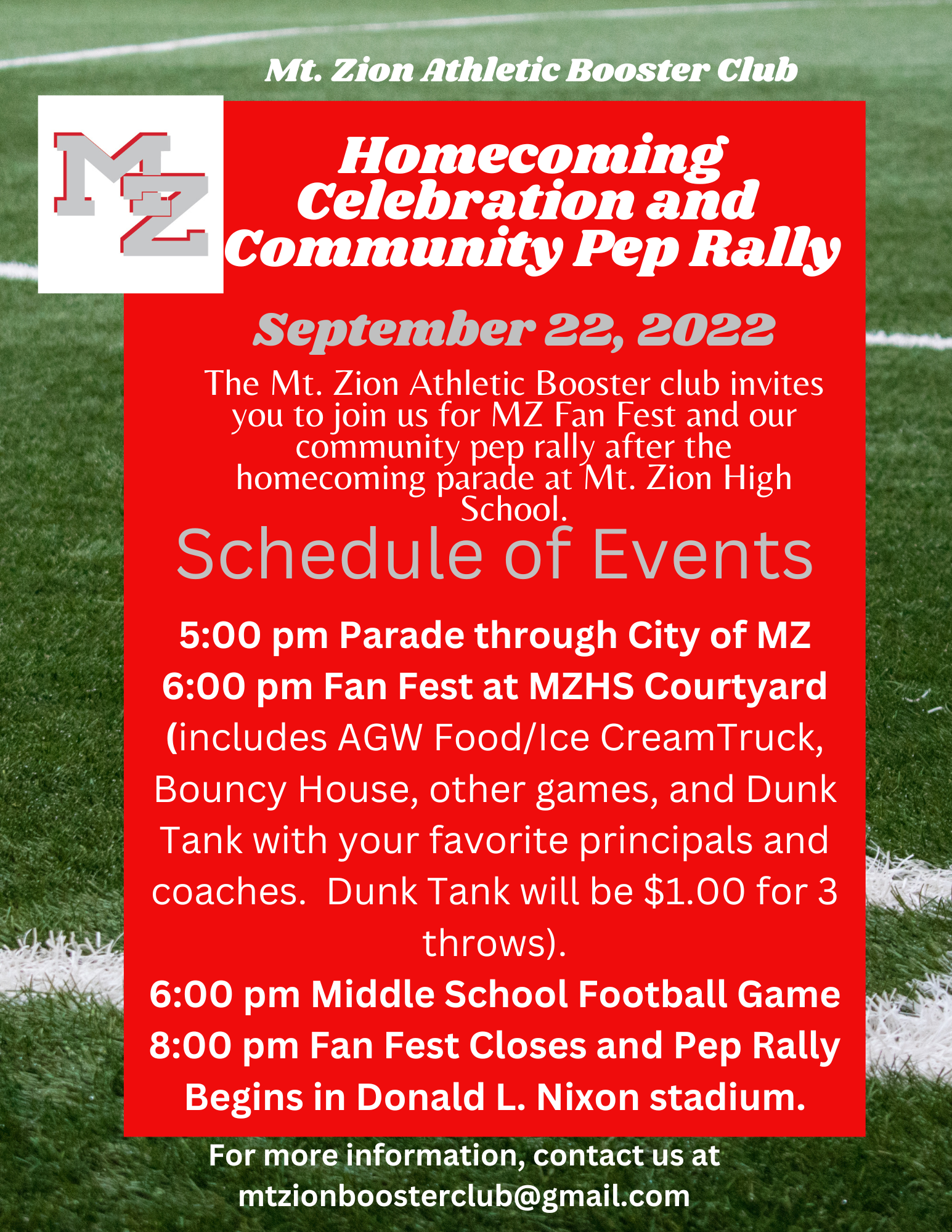 Community Pep Rally Community Pep Rally