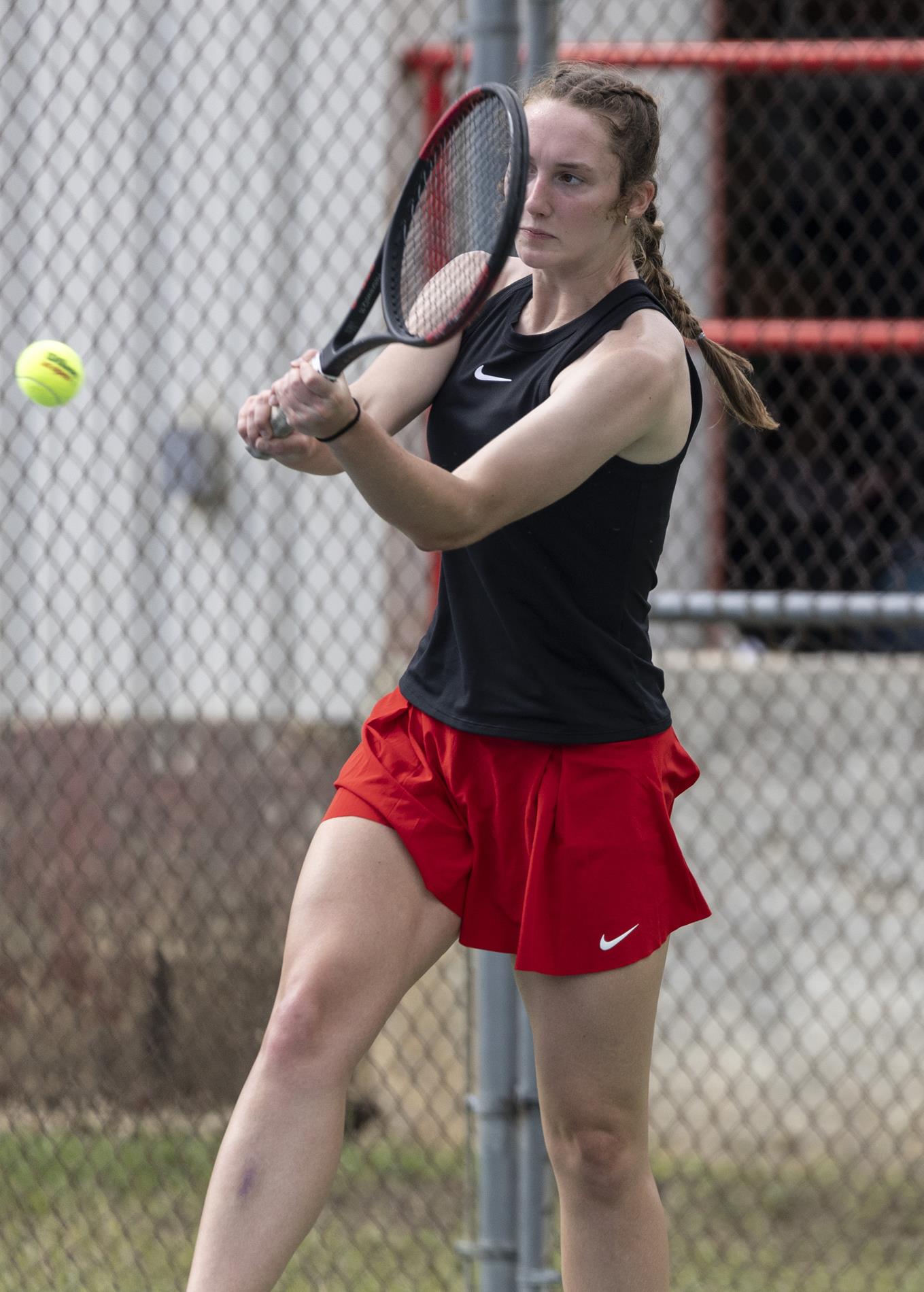 Ingram Tom Moore team tennis vs. Canyon Lake on Sept. 4, 2024