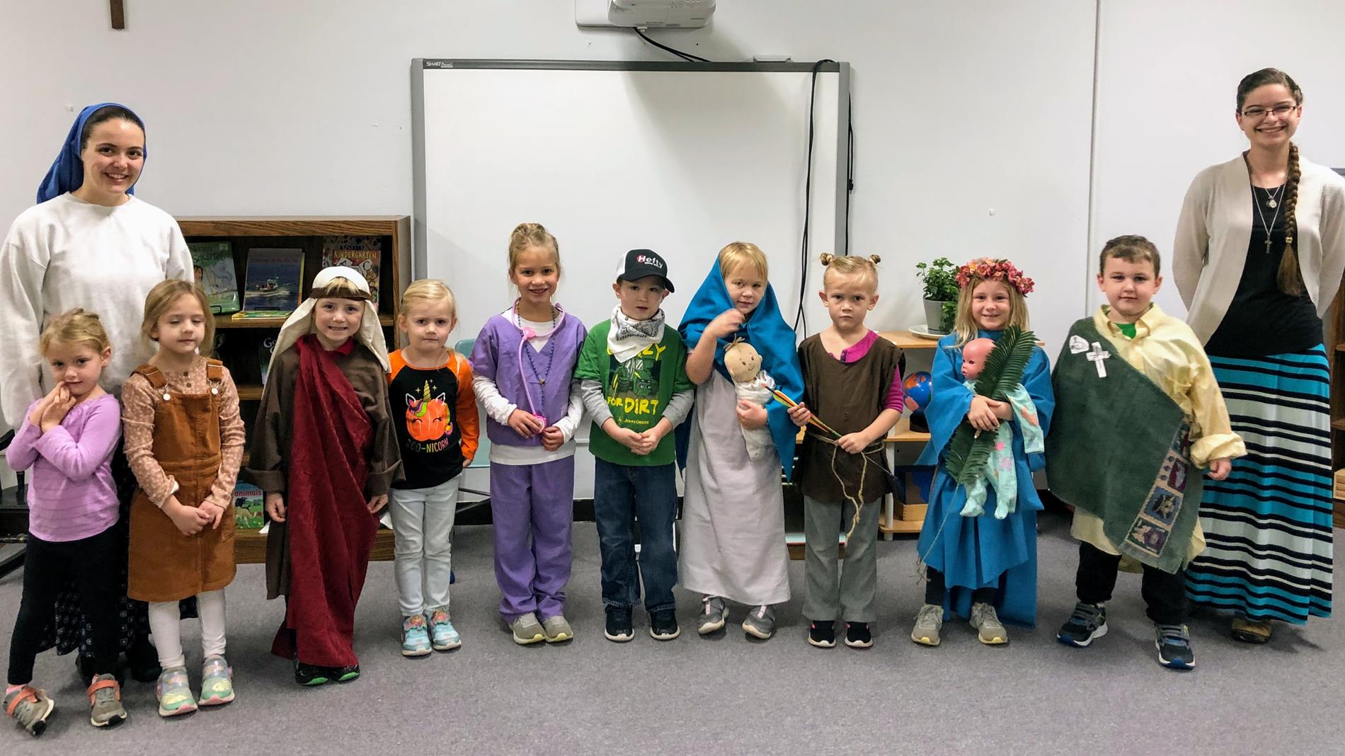 Children Dressed as Saints