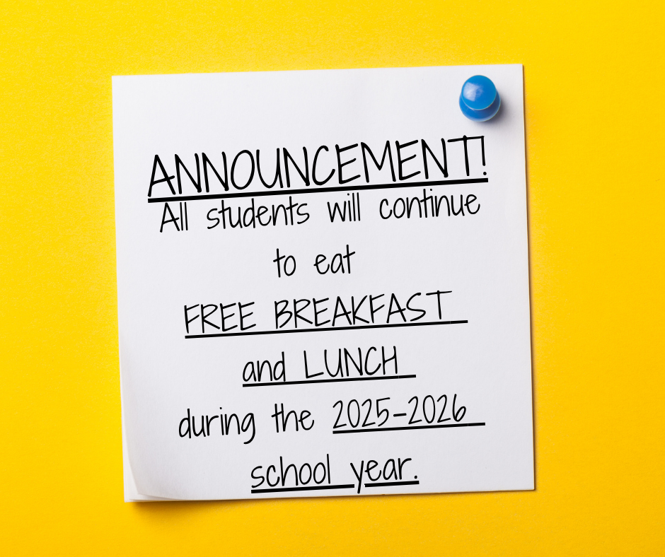 Announcement of Free Lunch for Students