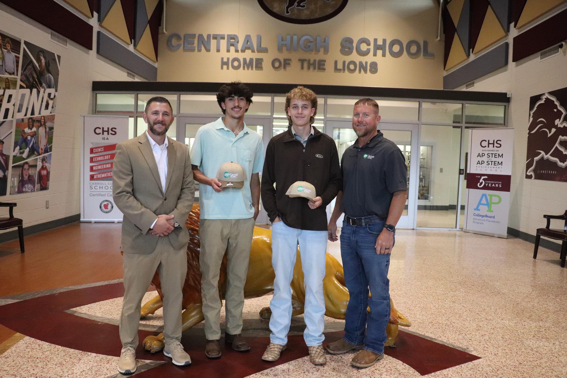 Carroll EMC Awards Lineman Scholarships to Central HS Students