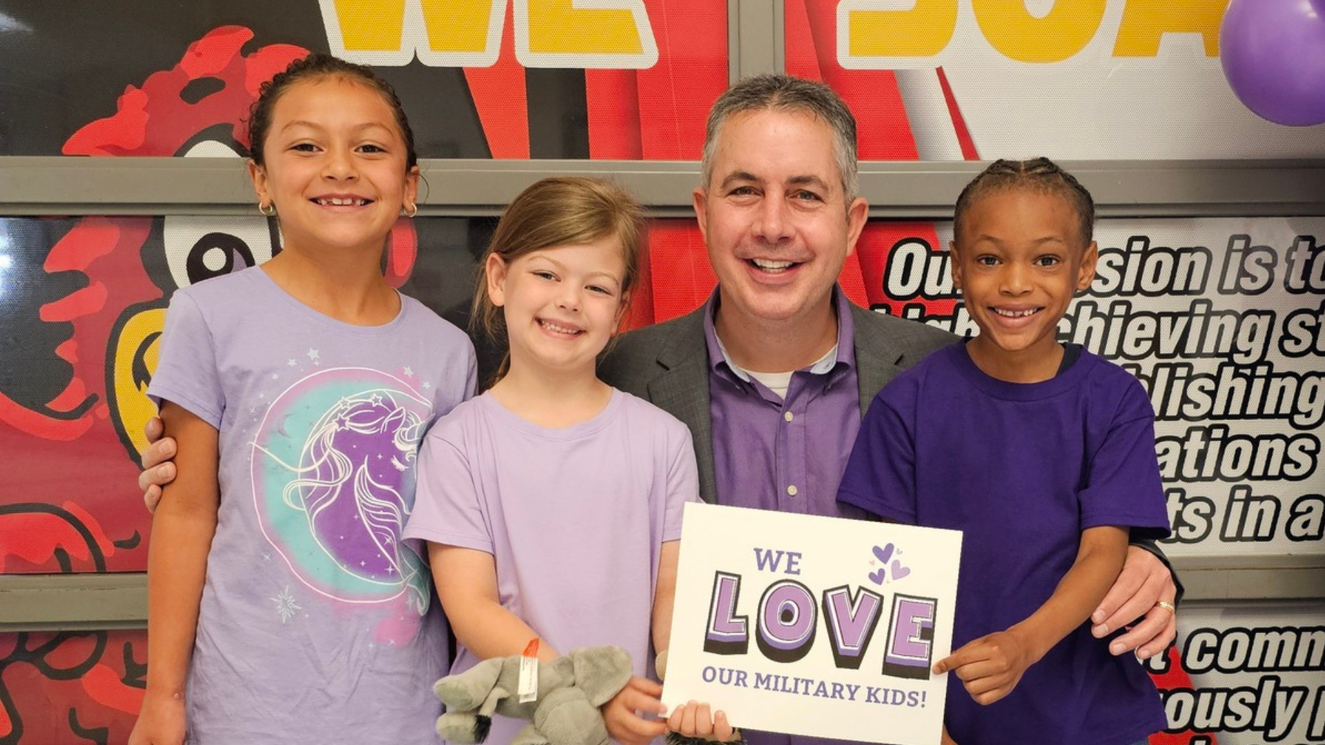 Dr. Rogers with students