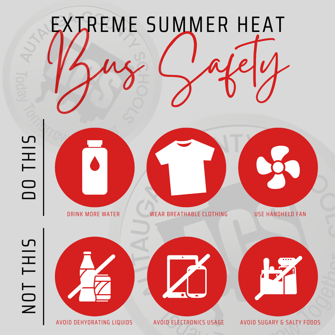 Bus Safety Tips for Extreme Heat