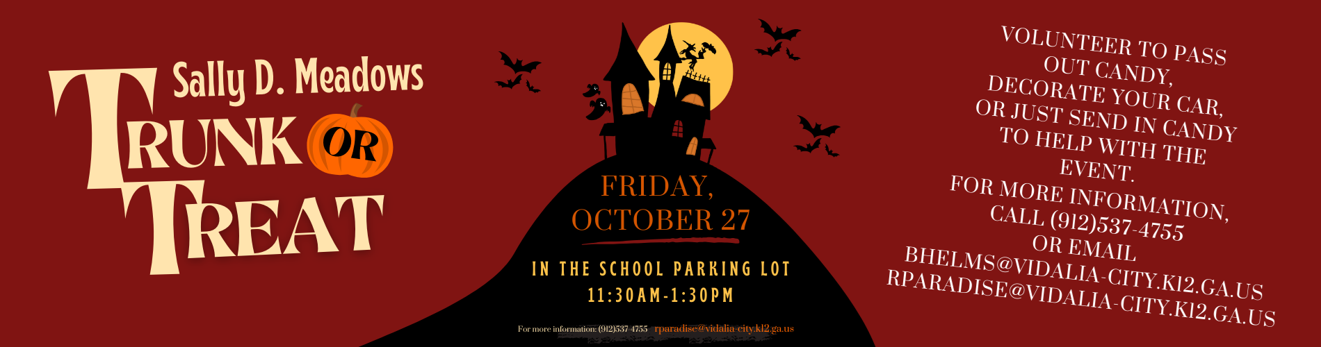 Trunk or Treat