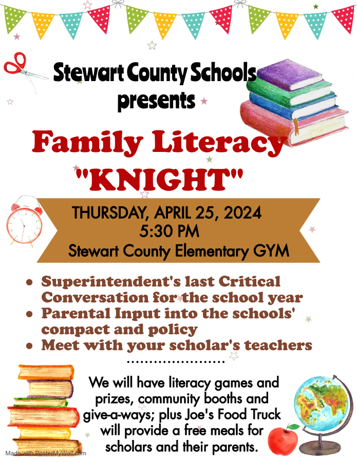 Family Knight and PTO April 25 at 5:30 PM