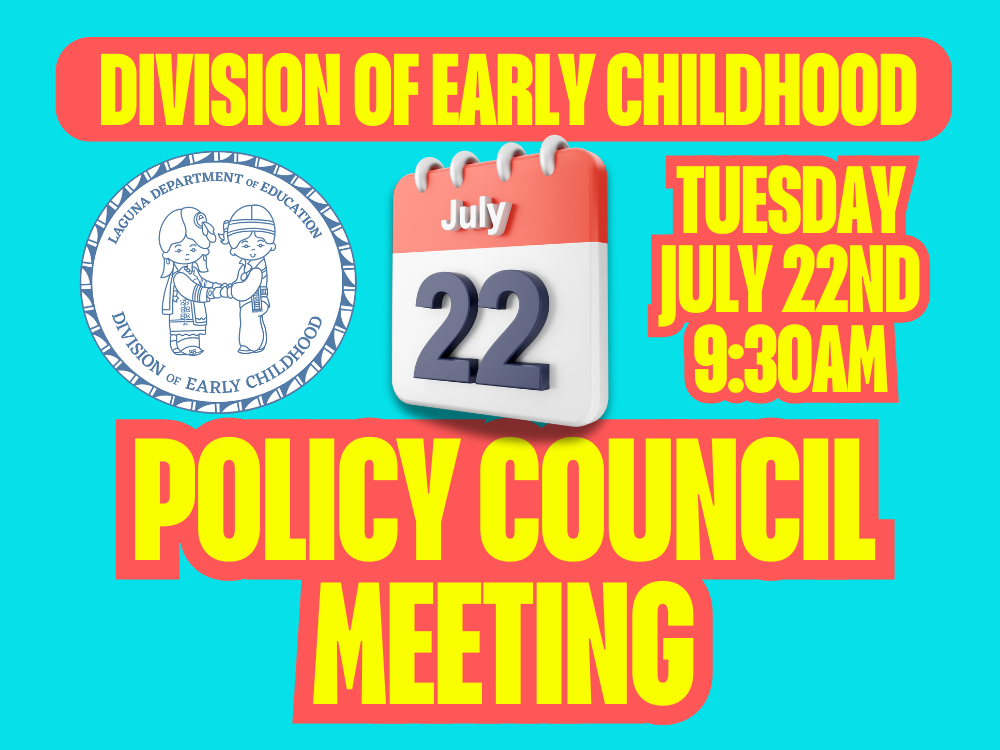 DEC Policy Council Meeting Tuesday, July 22, 9:30am