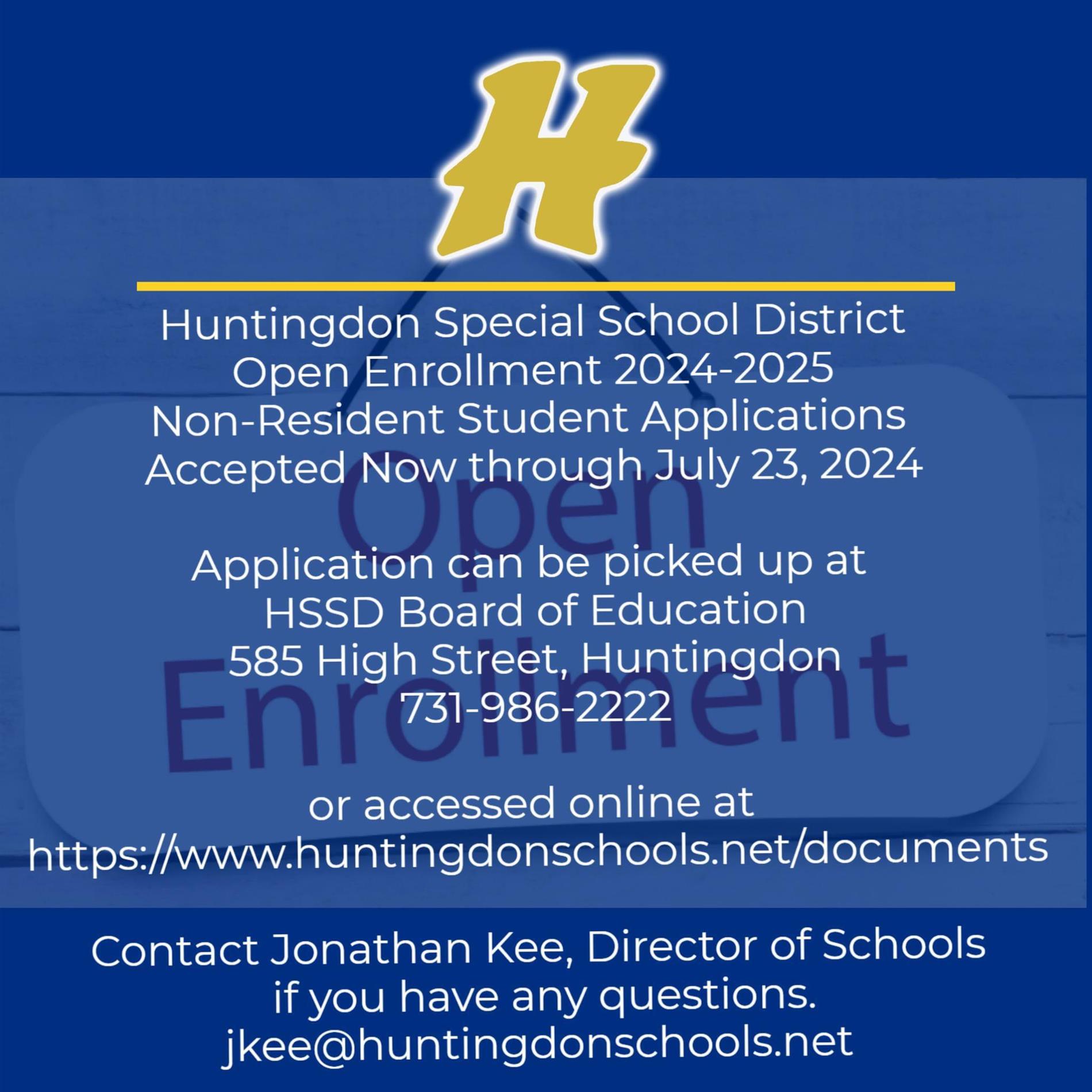 Open Enrollment Information