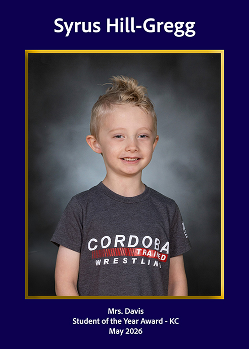 KC Student of the Year Award 2025-2026